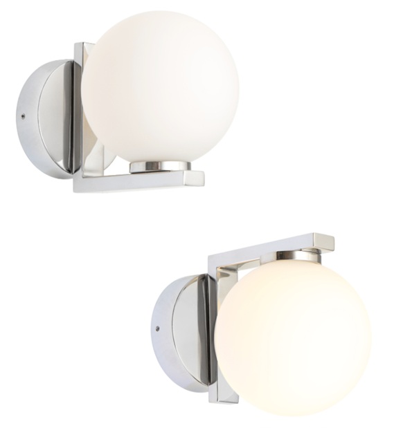 ELIN CHROME WALL LIGHT IP44